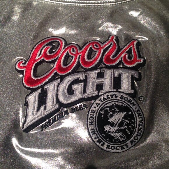 Coors Light Silver Bullet Swimsuit VINTAGE RARE - Picture 4 of 13